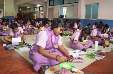 Flower pot decoration SSJCBSE -Nanadi 2025