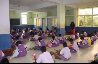 Flower pot decoration SSJCBSE -Nanadi 2025