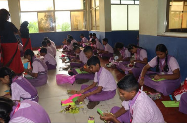 Flower pot decoration SSJCBSE -Nanadi 2025